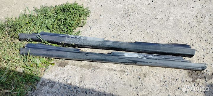 Накладки на пороги ваз 2112