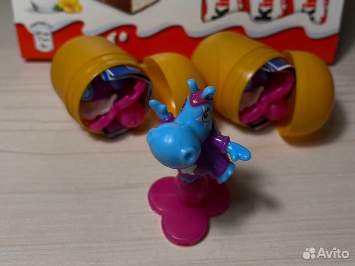 Киндер сюрприз бегемотики