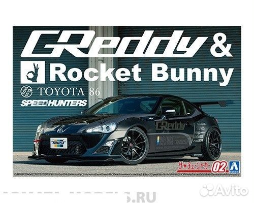 Сборная модель автомобиля Aoshima 06187