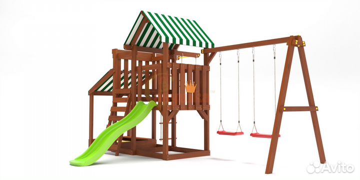 Детская площадка Савушка TooSun 3 с песочницей