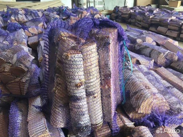 Дрова берёзовые колотые насыпь доставка от 3 м3