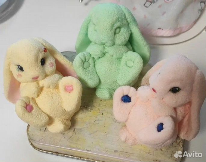 Пасхальный кролик мыло