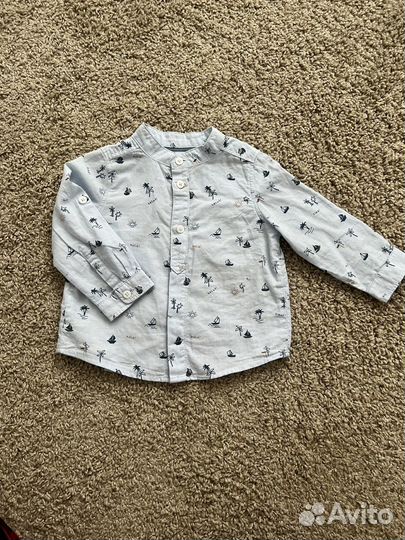 Рубашка на мальчика 74 см