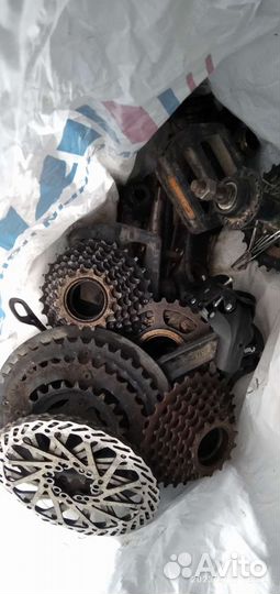 Рамы, колеса, кассета, вилка и др. велосипеда