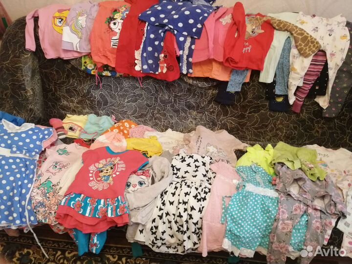 Пакет одежда 92-110/обувь 22-27/для девочки
