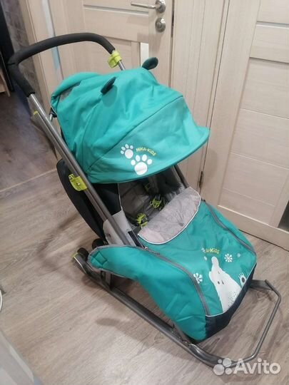 Коляска санки