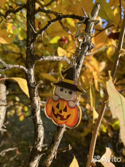 Брелок на хэллоуин