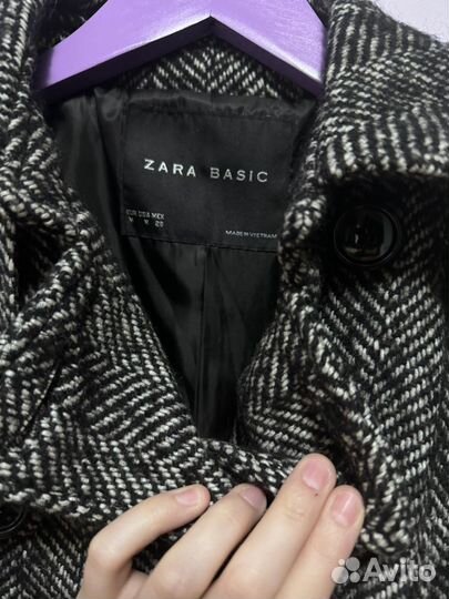 Куртка полупальто Zara