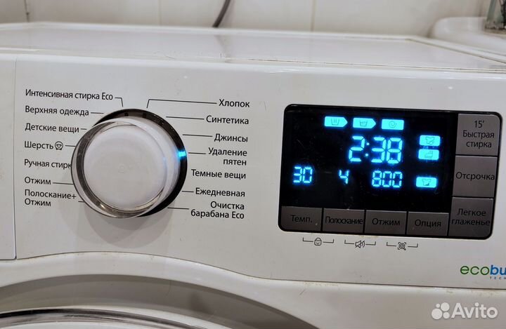 Стиральная машина Samsung eco bubble