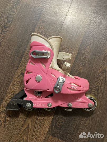 Ролики, 25-29р. Розовые