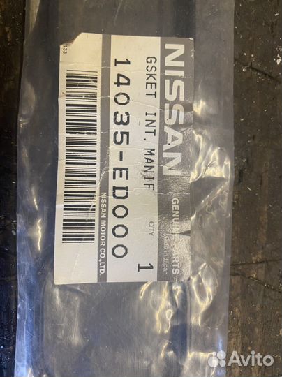 Прокладка впускного коллектора Nissan