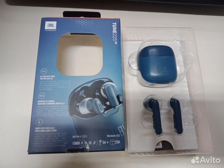 Наушники беспроводные JBL tune225 tws