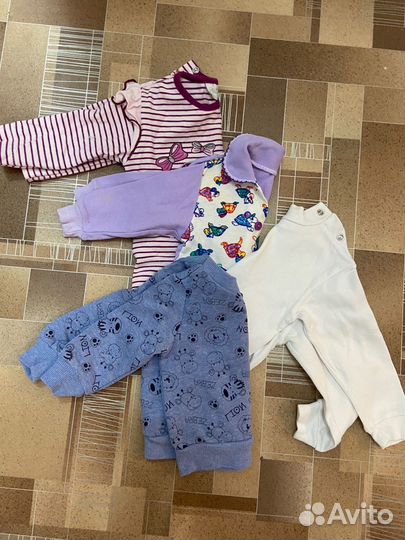 Вещи пакетом на девочку