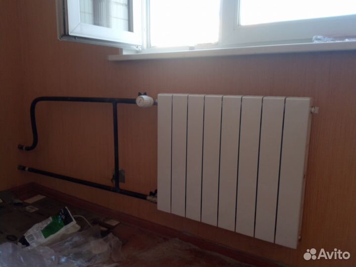 Газосварщик. Замена батарей и радиаторов отопления
