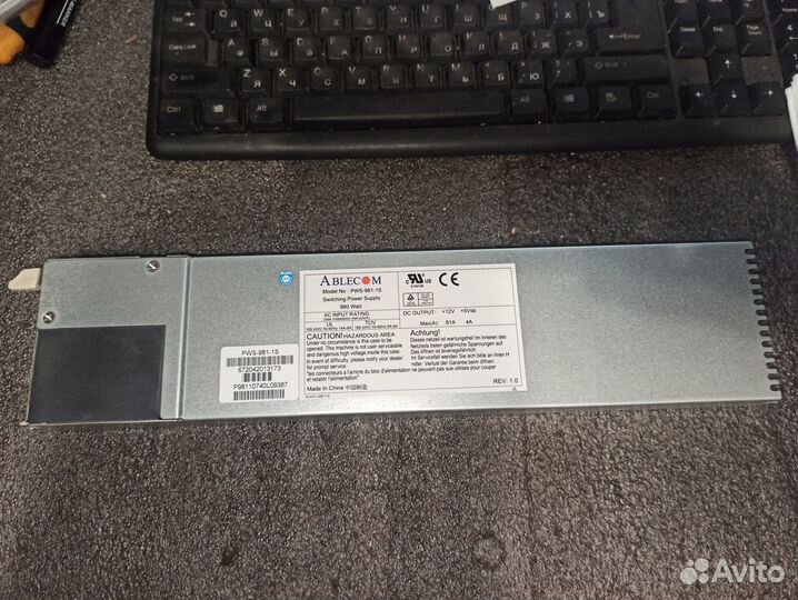 Блок питания Supermicro PWS-981-1S 980W