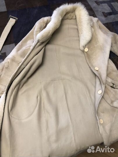 Шуба натуральная из меха кенгуру