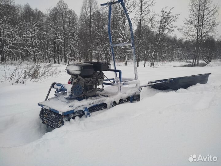 Мотобуксировщик (мотособака)