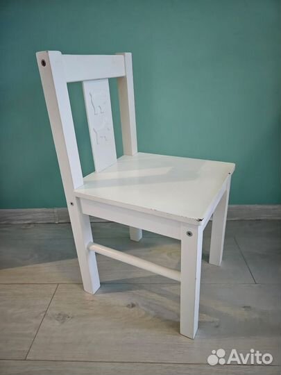 Детский стол и стул IKEA сундвик