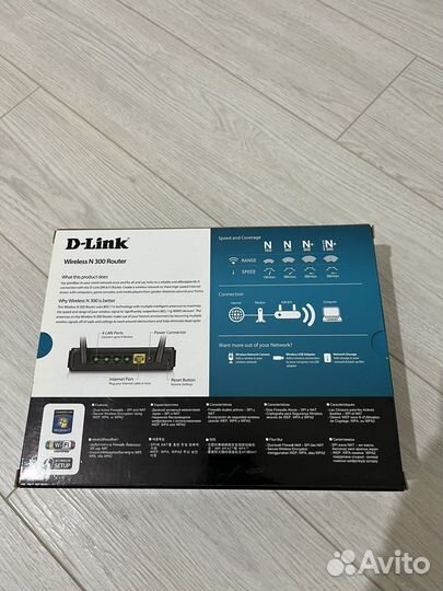 Wifi роутер D-Link Dir-615
