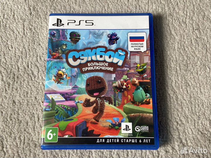 Игра Сэкбой большое приключения (ps5)