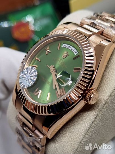 Шикарные мужские часы Rolex Day Date Oyster Perpet