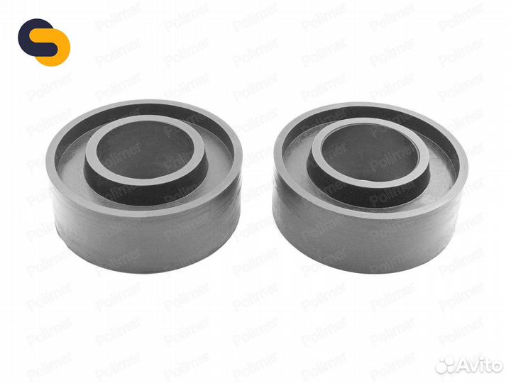 87-15-001/30 - Проставки увеличения клиренса задних пружин foton - полиуретан 30 мм