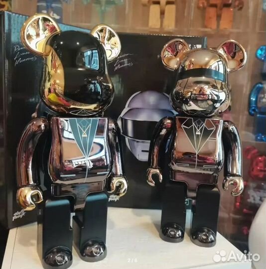 Bearbrick Daft Punk 400 / Фигурка бербрик