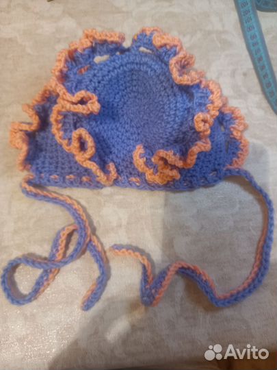 Шапочка,чепчик для новорожденного