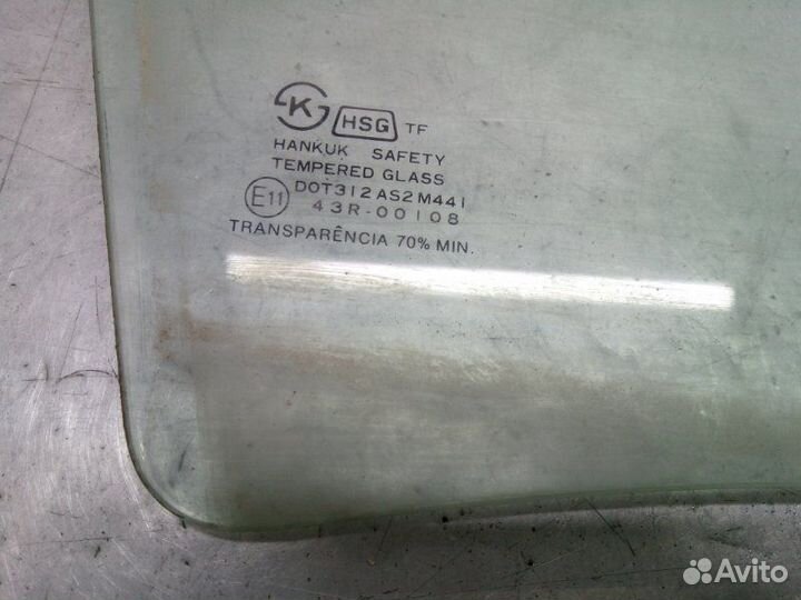 Стекло двери переднее правое Daewoo Nexia