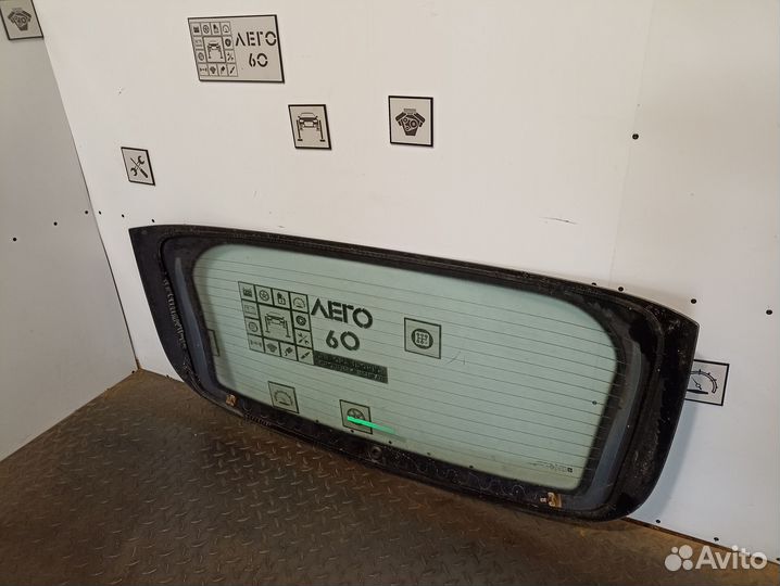 Стекло заднее для Opel Corsa D