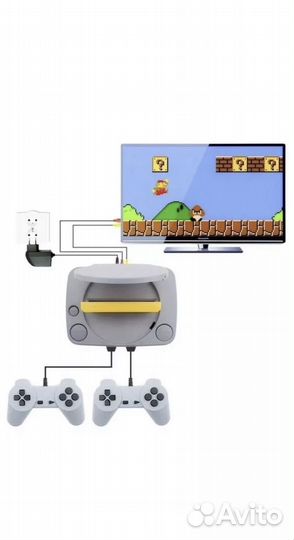 Игровая приставка dendy 8-bit для TV