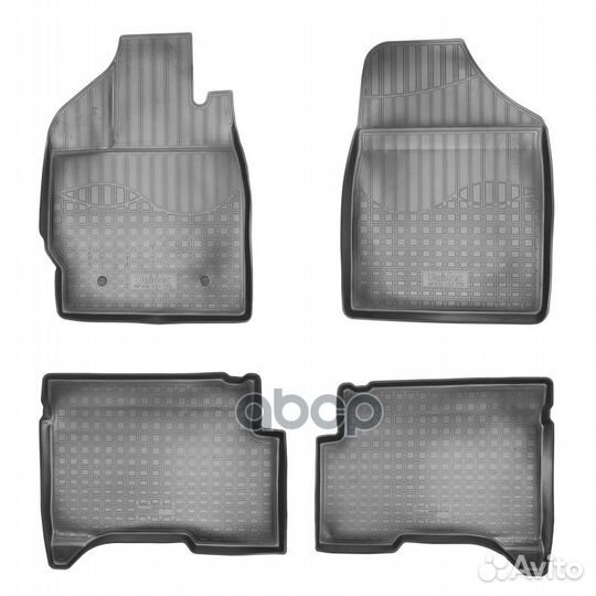 Коврики салона 3D комплект norplast NPA10-C51-7