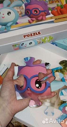 Пазлы 24 элемента (4 шт.)