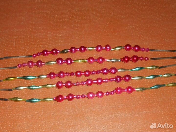 Ёлочные игрушки СССР. Украшения