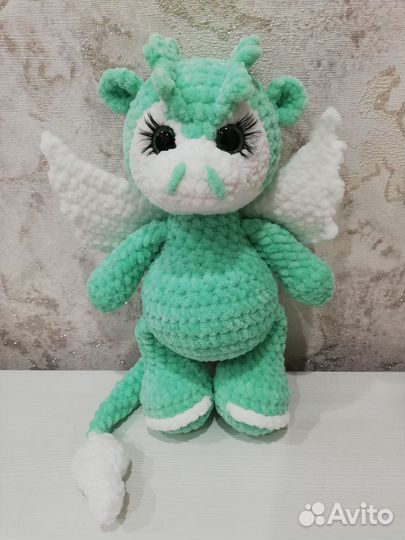 Вязанный Дракончик