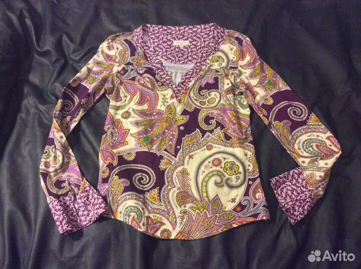 Etro оригинал трикотажная блузка