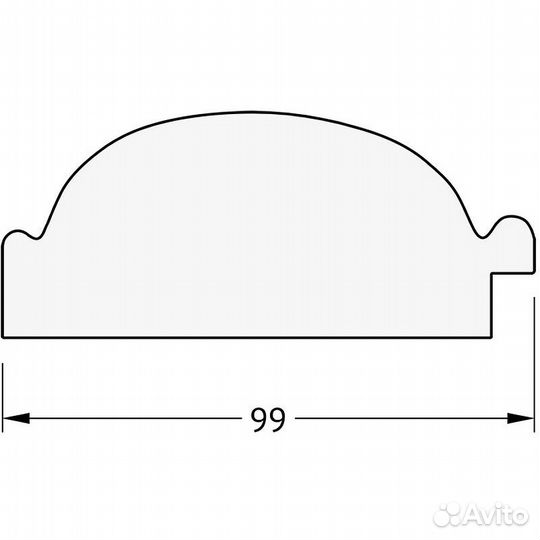 Зеркало Evoform Exclusive 159х69 BY 3572 с фацето
