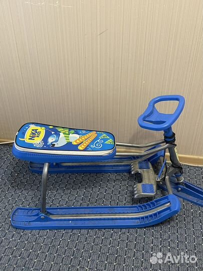 Продам велосипед и санки детские бу