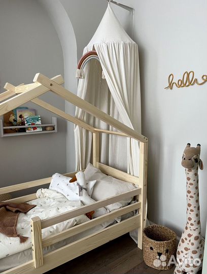 Кроватка Домик для мальчика