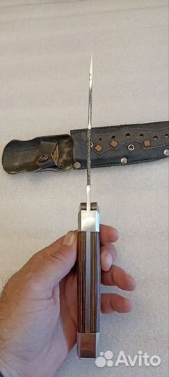 Нож охотничий СССР ручной работы