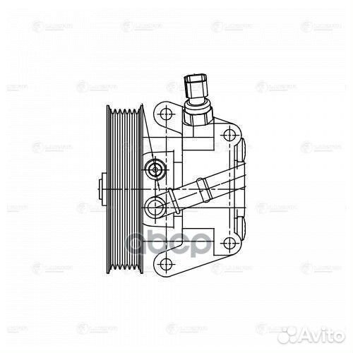 Насосы гидроусилителей легковые LPS1003 luzar