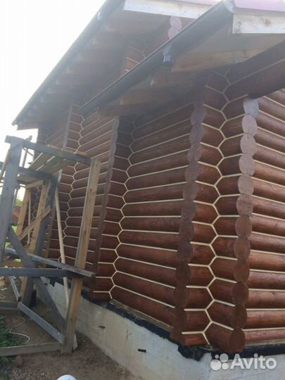 Теплый шов,шлифовка,покраска