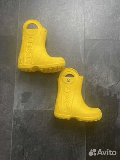 Резиновые сапоги crocs