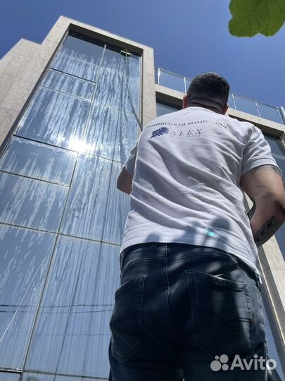 Мойка окон и фасадов зданий