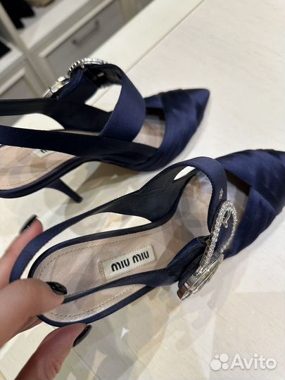 Босоножки miu miu