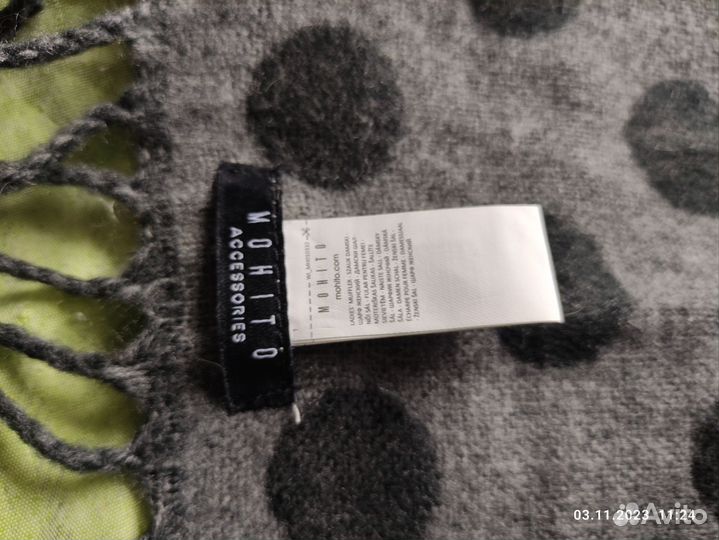 Большой шарф Monito новый