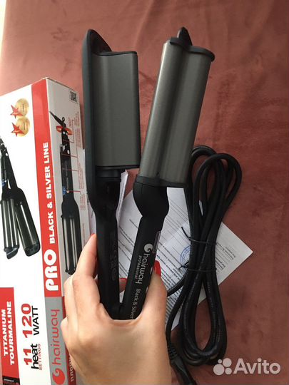 Плойка-волна для волос hairway