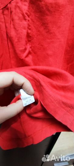 Блузка из льна