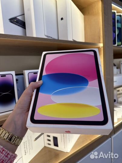 iPad 10 2022 Wifi +cellular pink новый