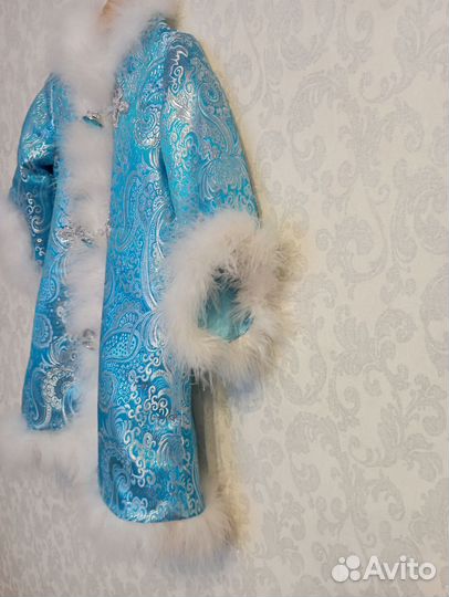 Костюм снегурочки детский 104